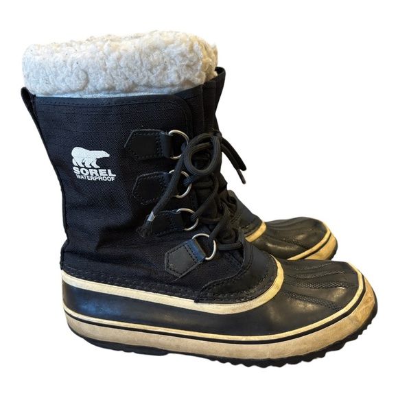 SOREL Winter Carnival Boots Waterproof Insulated Size 9 - Picture 1 of 8